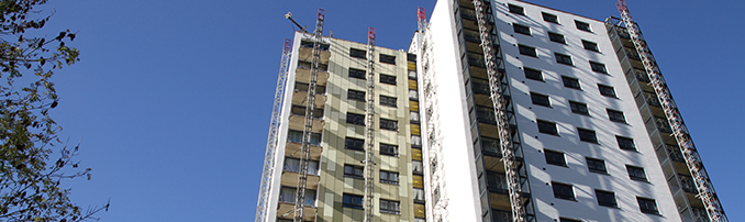 drylining company external render