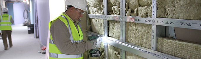drylining company structural frame systems