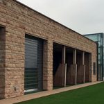 JCB Golf Academy & Clubhouse suspended ceilings